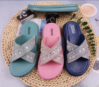 Women Fashion Summer PVC Outside New Thick Heel Sandals Hollow Women's Shoes