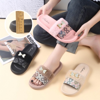 Women Fashion Colored Slippers Women Pvc slippers