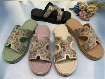 mid heels lady slippers women fashionable shoes made in china manufacture wholesale