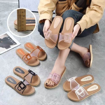 Good Quality Slippers Hot Sale Non-slip PVC Outdoor Colorful Slippers For Ladies