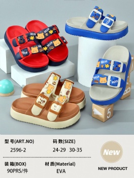 Soft Comfort indoor outdoor EVA children slippers kids girls boys