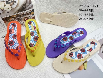 Women Flip-Flops  Slip on  EVA Sandals Summer Slippers Beach Shoes